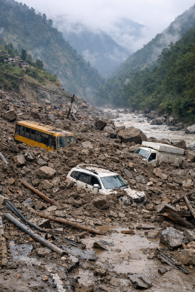 Tree Cutting in the Himalayas, Tree cutting, Himalayas,