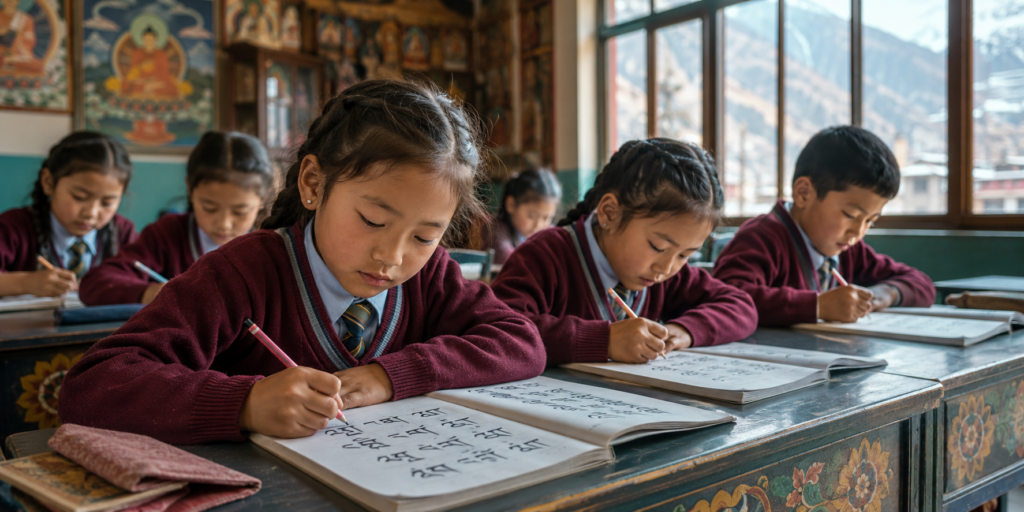 Tibetan youth,